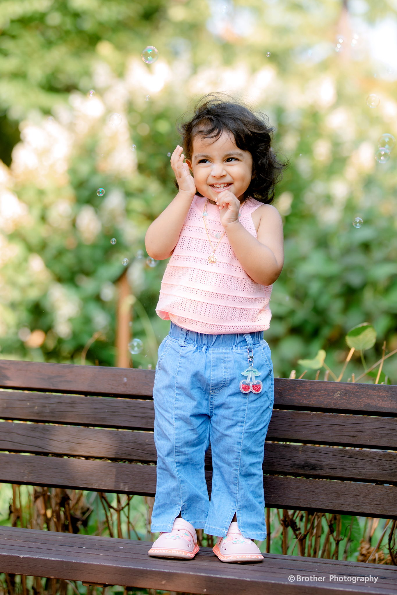 “Happy birthday, little princess; you make every moment magical”